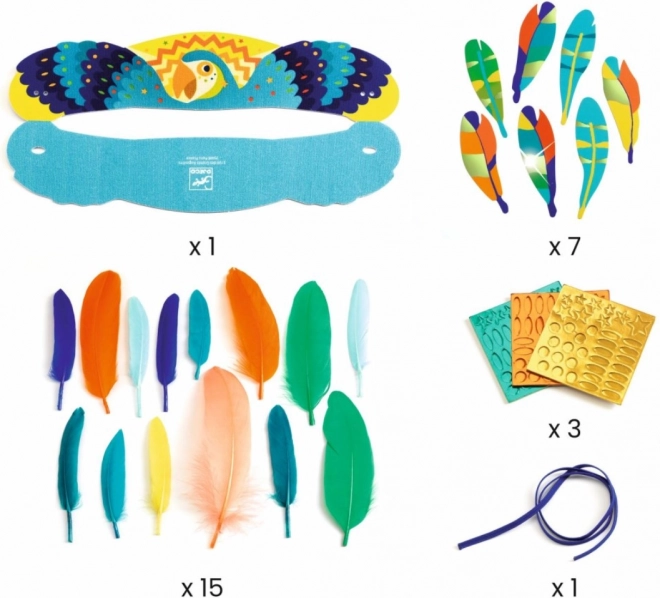 DIY diadème Rio de DJECO