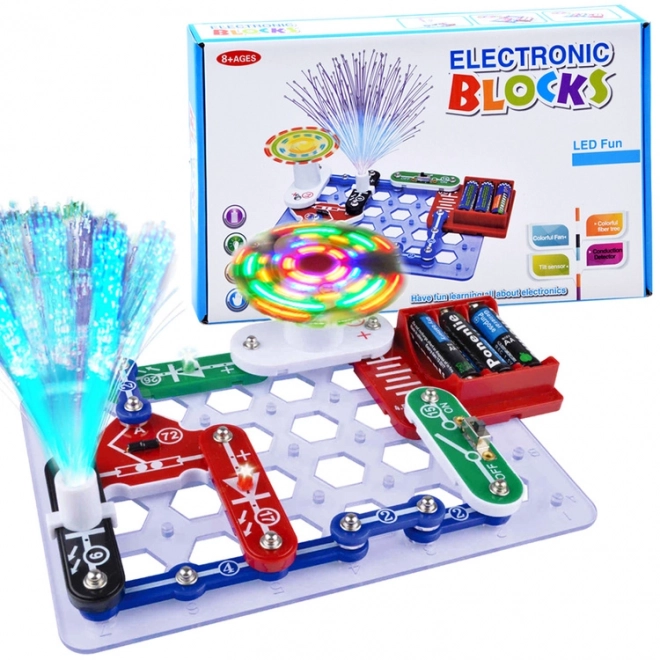 Kit éducatif lumineux pour petites électroniques