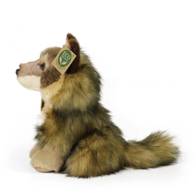 Loup/coyote en peluche 20 cm ÉCOLOGIQUE