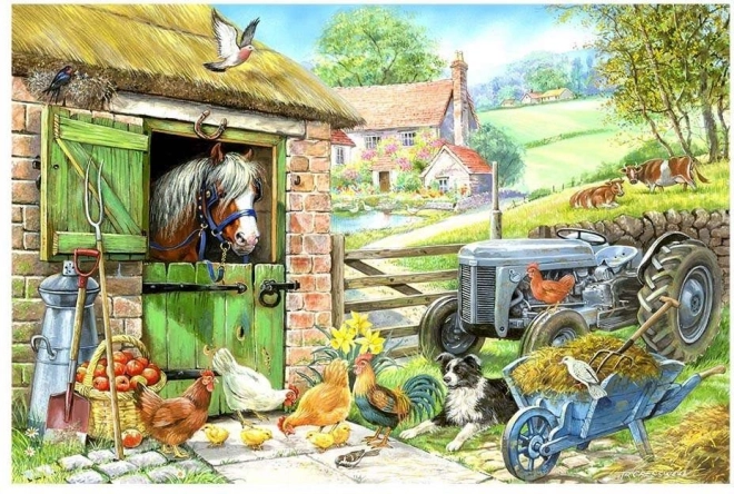 Puzzle Fermier BIG 250 pièces