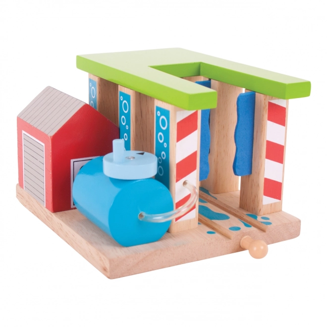 Station de lavage pour trains
