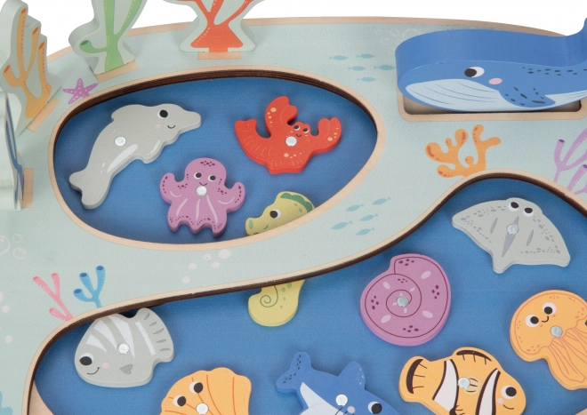 Jouet de pêche Tooky Toy Montessori