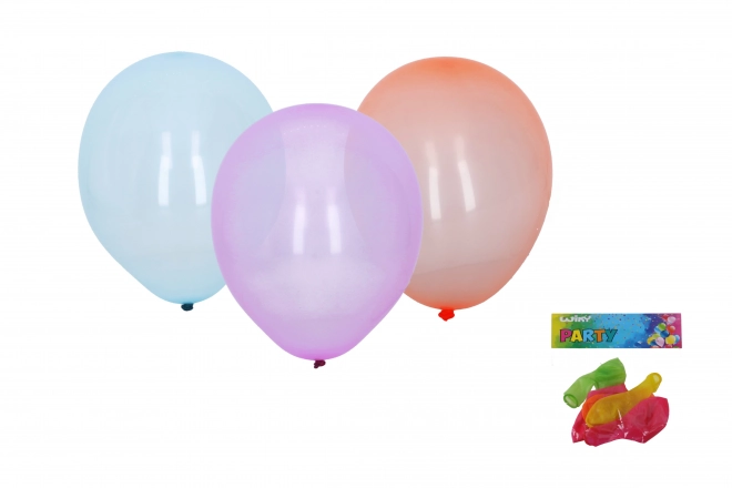 Ballons gonflables cristallins 25 cm - 6 pièces