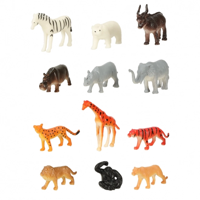Figurines d'animaux - mélange 48 pcs