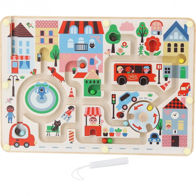 Vilac Labyrinthe Magnetique Ma Ville