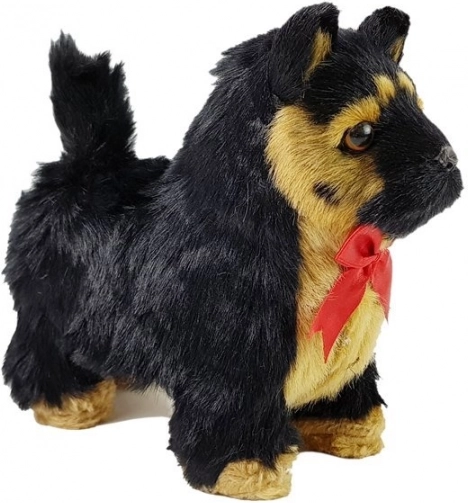 Chien en peluche interactif – berger, marche et aboie