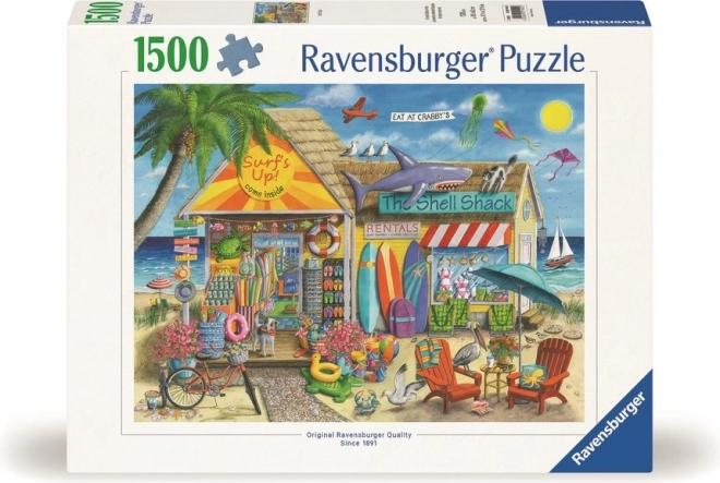 Puzzle Ravensburger stand de surf 1500 pièces