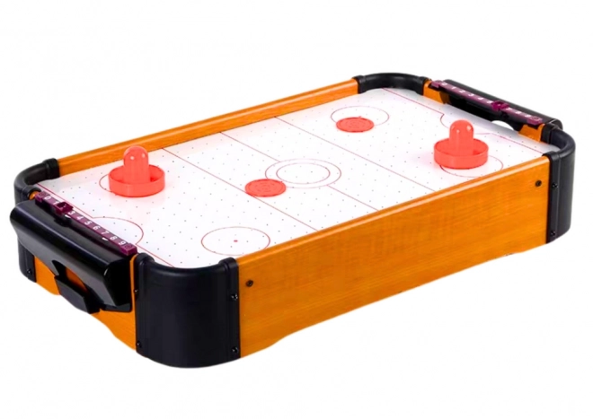 Table de hockey en bois avec lumière et son