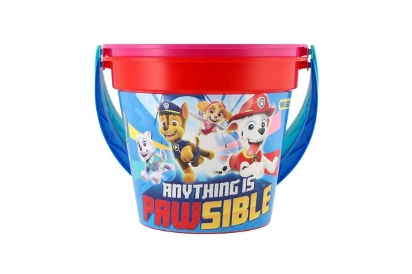 Seau rond 3,4 l plastique Pat' Patrouille 23,5x17,5cm 12m+ Wader