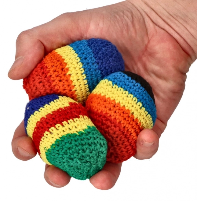 Goki Ballon de foot crocheté "hakysák" 1 pc