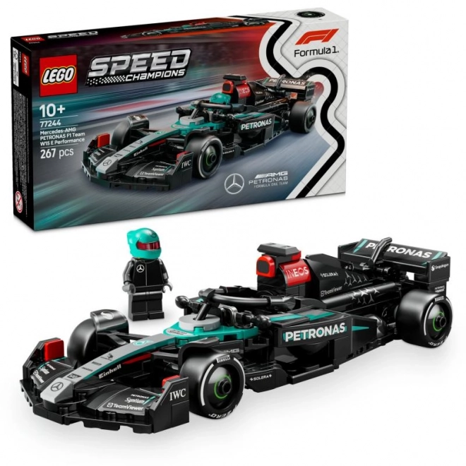 LEGO Speed Champions 77244 Voiture de course Mercedes-AMG F1 W15