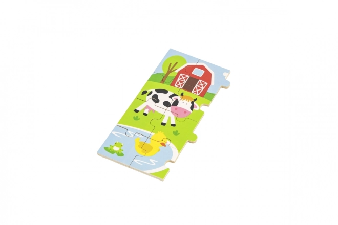 Puzzle en bois 24 pièces - ferme