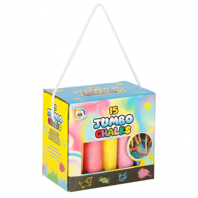 Grande Craie Jumbo 15 él.