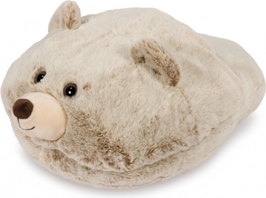 Pantoufle chauffante en peluche Ours de Cozy Noxxiez
