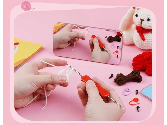 Kit créatif pour fabriquer un jouet DIY lapin