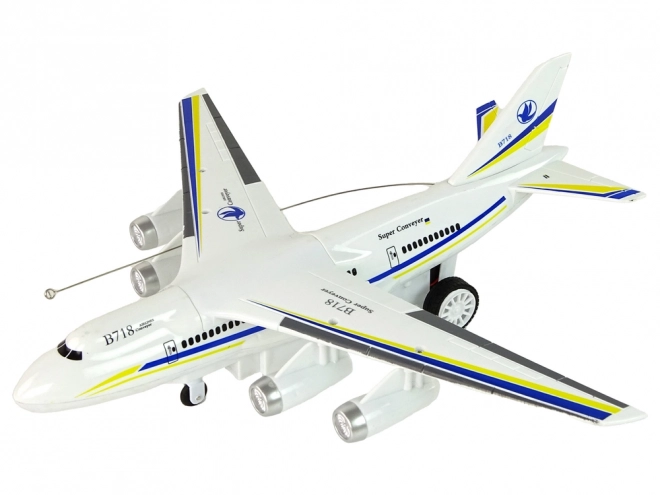 Avion personnel RC télécommandé blanc