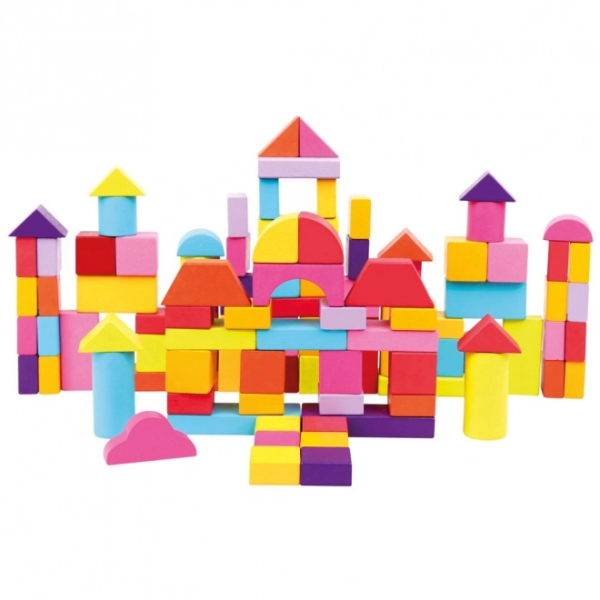Bino Blocs dans seau 100 pcs nouvelles couleurs