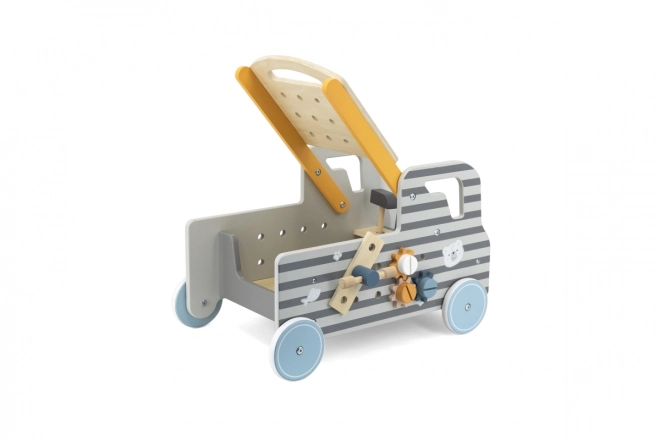 Établi mobile en bois