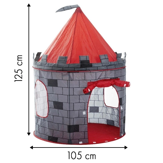 Tente château de chevalier