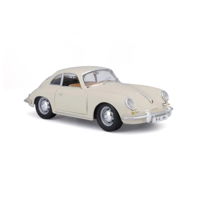 Bburago 1:24 Porsche 356B Coupé (1961) Ivoire