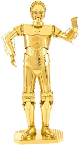 Maquette métallique 3D Star Wars : C-3PO (doré)