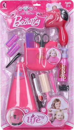 Ensemble de soins capillaires pour enfants avec sèche-cheveux et accessoires