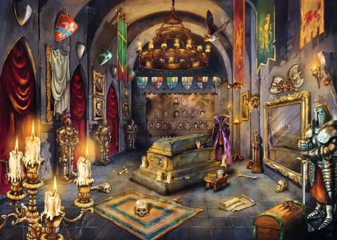 Puzzle 1000 pièces – château de vampire RAVENSBURGER