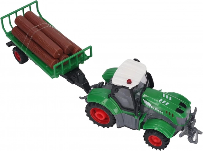 Tracteur avec remorque télécommandée 1:24