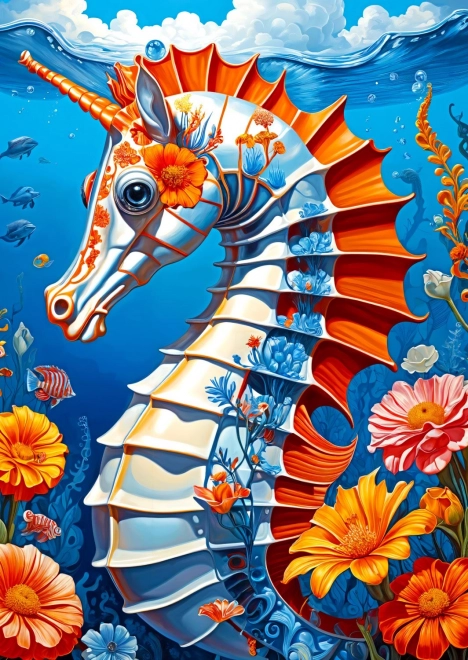 Enjoy puzzle hippocampe 1000 pièces