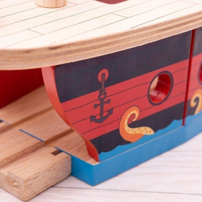 Galère Pirate Bigjigs Rail