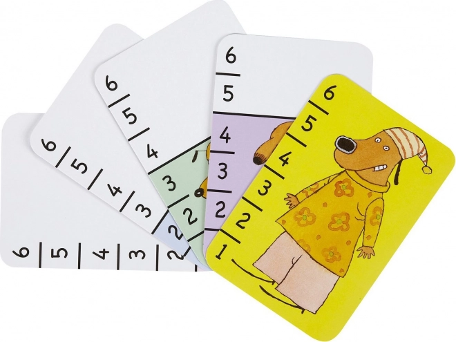 DJECO Jeu de cartes pour enfants Bata-Waf