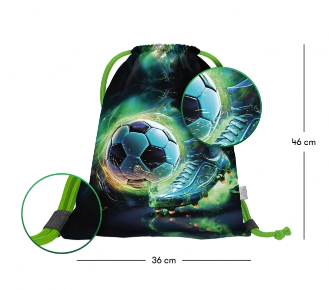 BAAGL 3 SET Ergo Footbal Joueur : cartable, trousse, sac