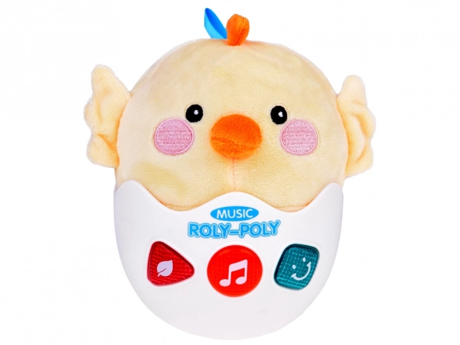 Poulet musical interactif avec 12 berceuses