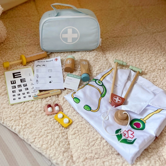 Set médical en bois