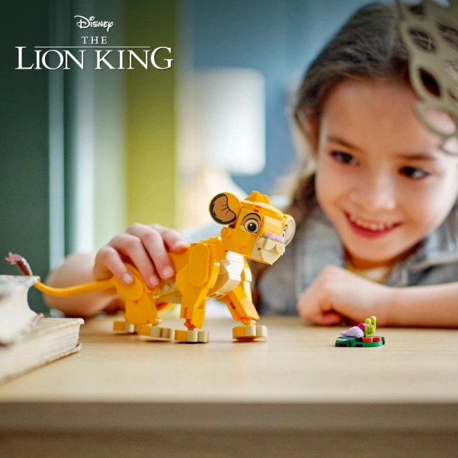 LEGO Disney 43243 Jeune Lion Simba du Roi Lion