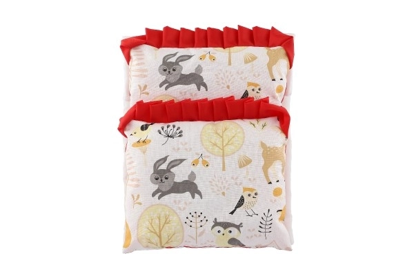 Oreiller avec coussin pour poupées
