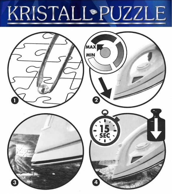 Puzzle avec gemmes Swarovski Mon monde de rêve 1000 pièces