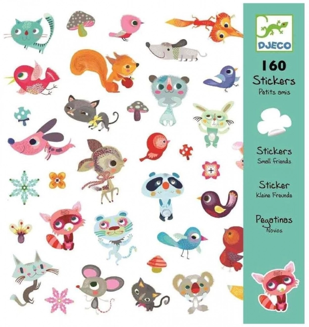 DJECO Autocollants amis des animaux