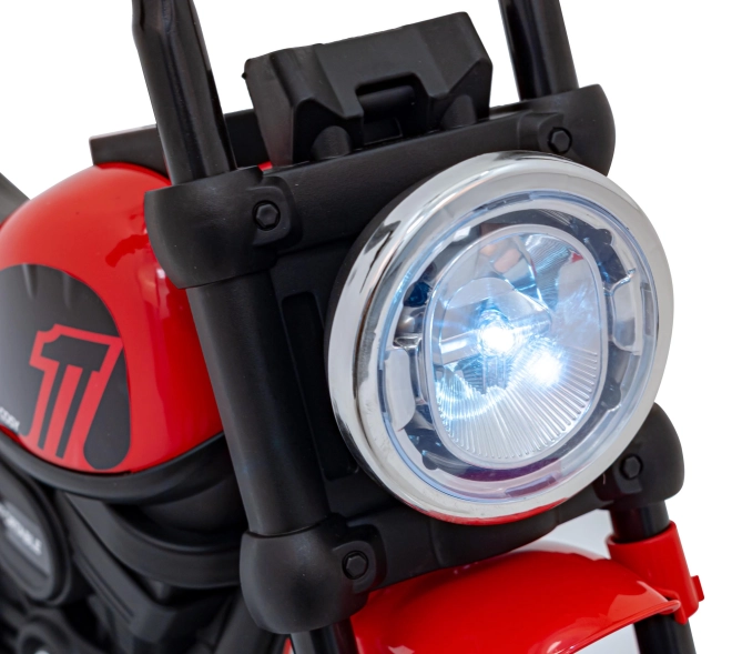 Motocykel Chopper RAPIDE – Rouge