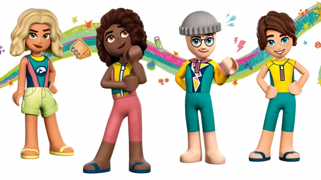 LEGO Friends bateau de sauvetage en mer