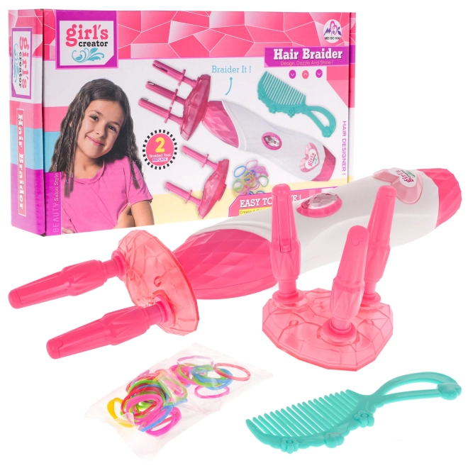 Ensemble pour tresser les cheveux 2 en 1 pour enfants 5+