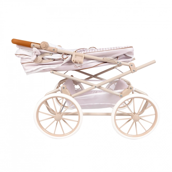 Poussette pliable pour poupées Reborn avec parasol et accessoires Verona