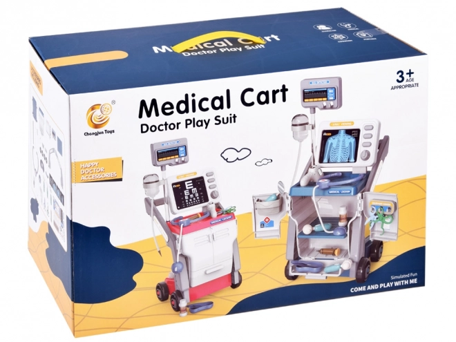 Chariot médical jouet pour enfants