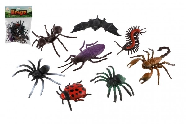 Modèles réalistes d'insectes en plastique