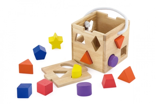 Cube en bois à encastrer