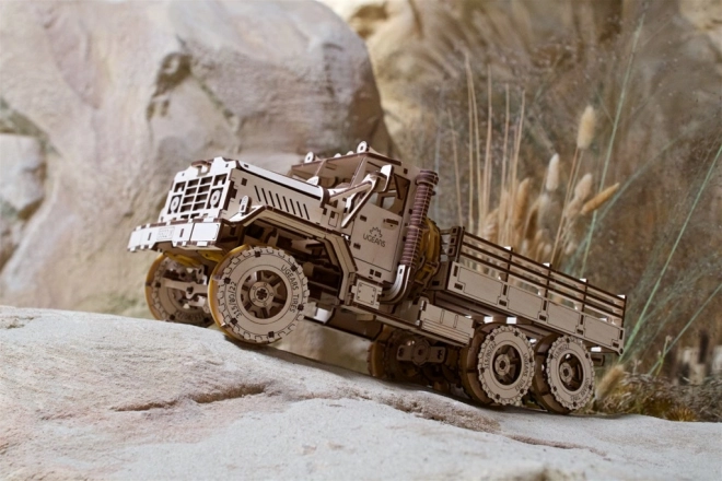 Ugears Puzzle mécanique 3D en bois Camion CARGO