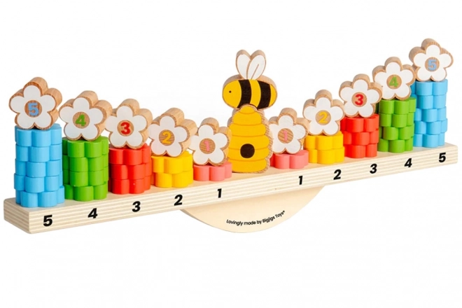 Jeu d'équilibre Abeille