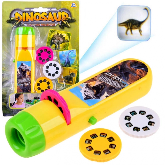 Projecteur et lampe avec dinosaures