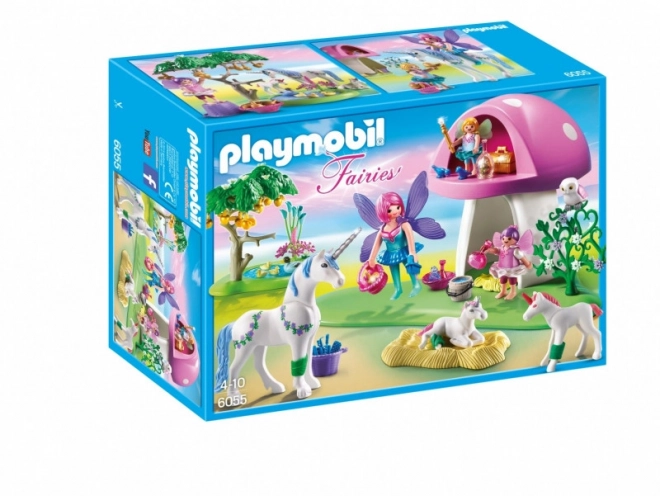 Playmobil Fées avec maison en forme d'amanite