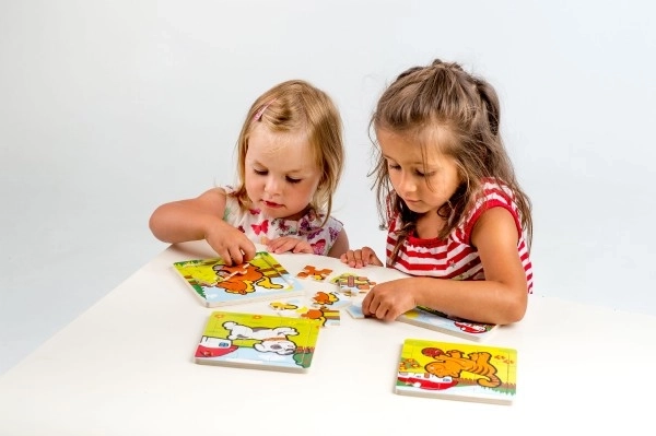 Mini puzzle Mes premiers animaux - 9 pièces